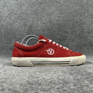 Vans Sid DX Anaheim Factory OG Mens Sz 9 Women’s Sz 10.5 Race Red Skate Shoes